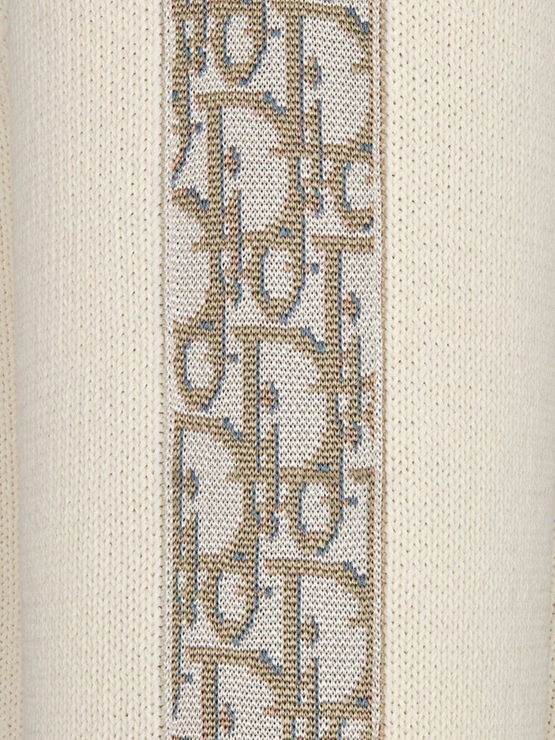 SWEATER WITH OBLIQUE DIOR INSERTS