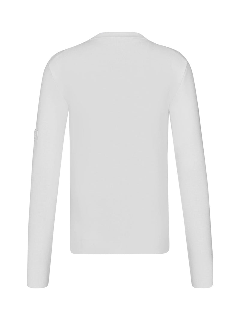 Sweater with Dior scratch patch