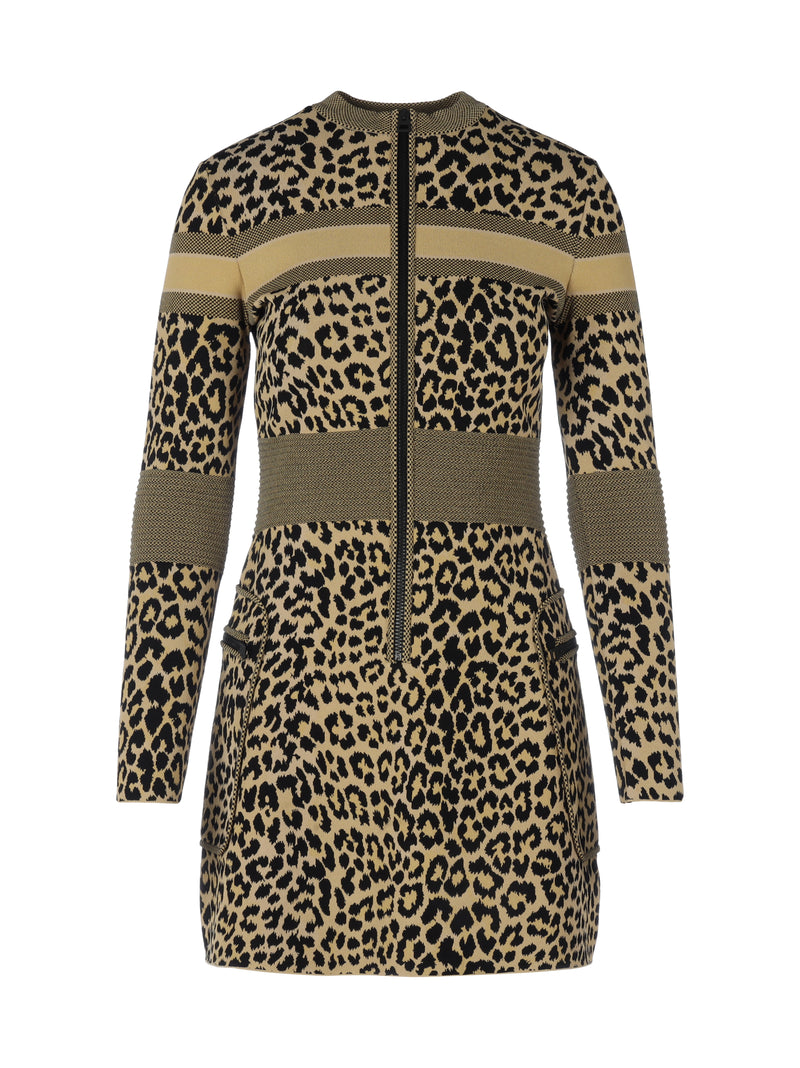Christian Dior leopard dress
