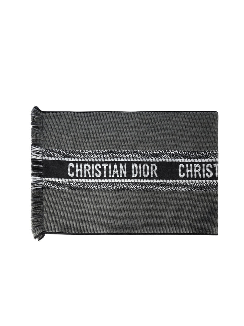 DIOR OBLIQUE UNIVERSITY REVERSIBLE SCARF