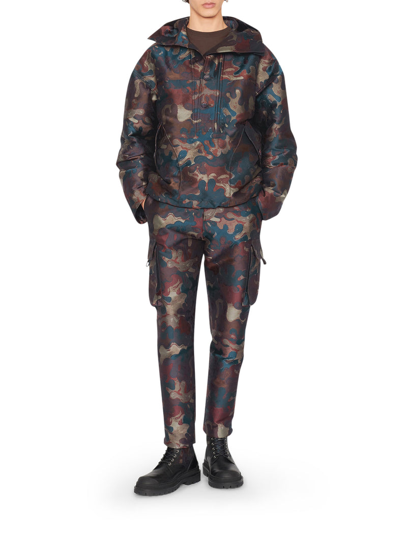 HOODED ANORAK DIOR AND PETER DOIG