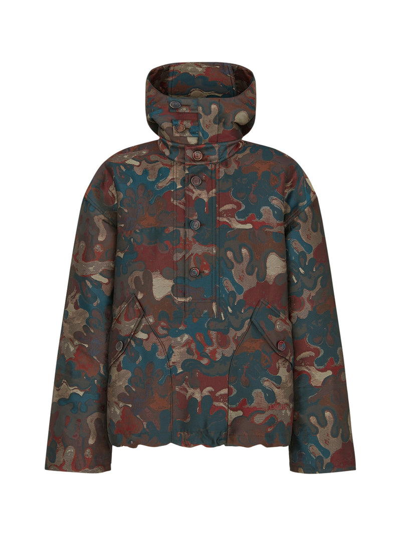HOODED ANORAK DIOR AND PETER DOIG
