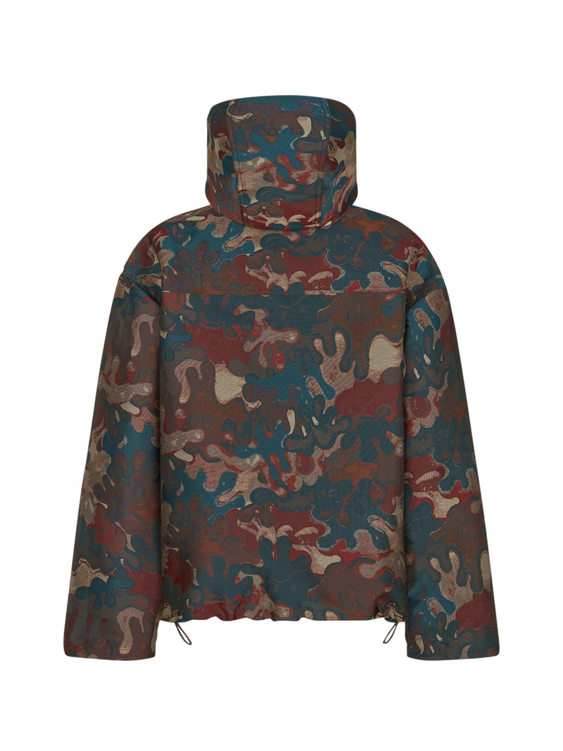 HOODED ANORAK DIOR AND PETER DOIG