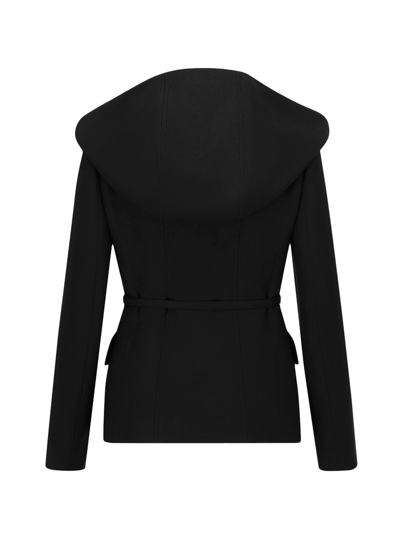 FITTING JACKET WITH HOOD