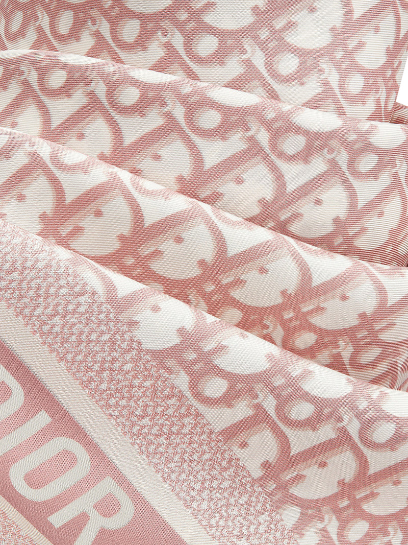 DIORTWIN DIOR OBLIQUE SQUARE FOULARD