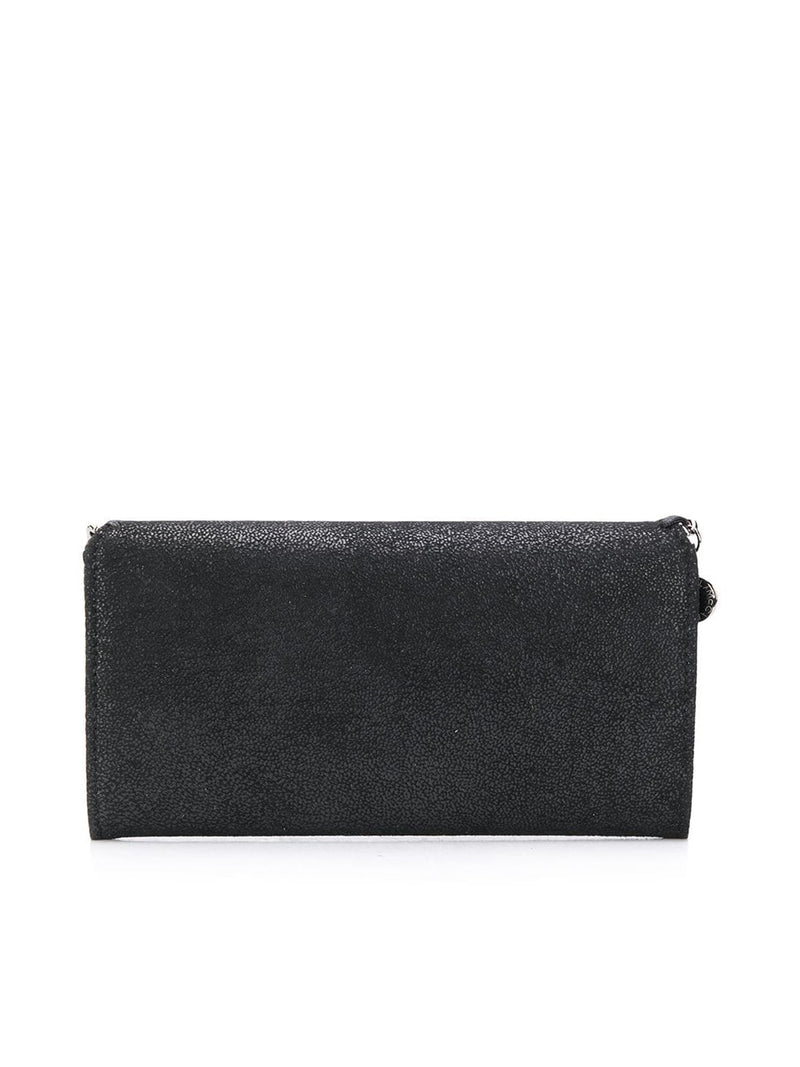 CONTINENTAL WALLET WITH FALABELLA FLAP