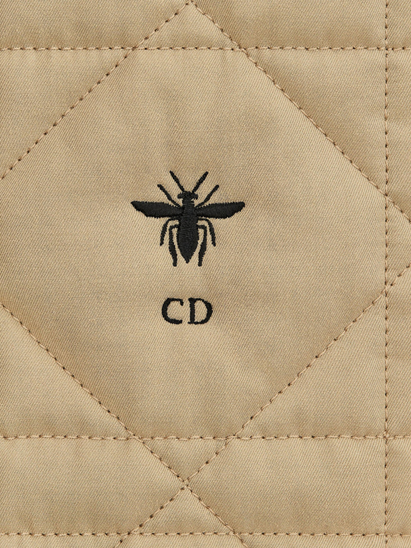 CABAN WITH MACROCANNAGE HOOD