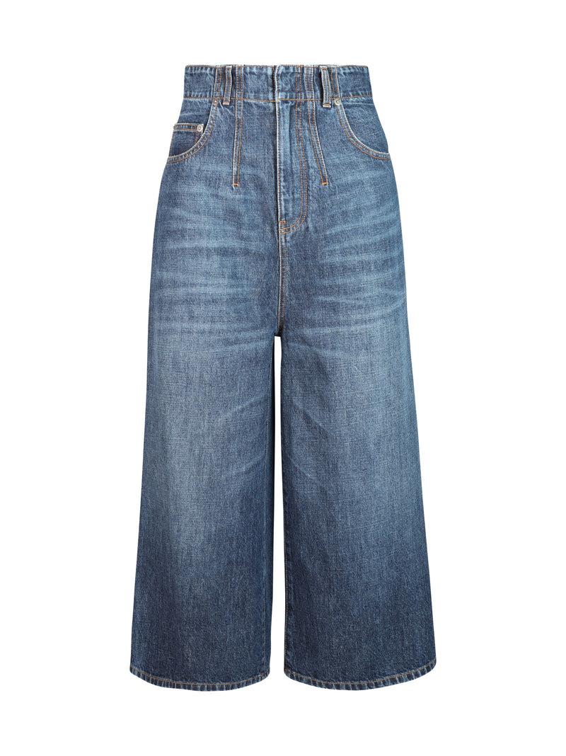 denim culottes