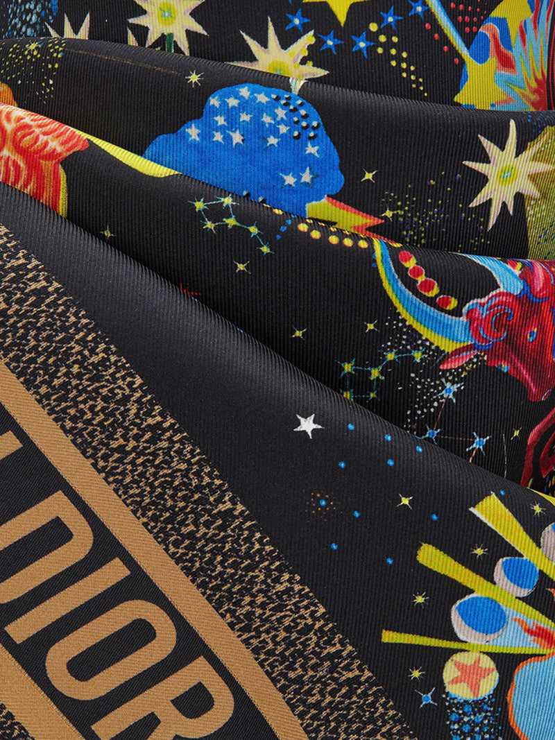 FANTASTIC DIOR ZODIAC SQUARE FOULARD