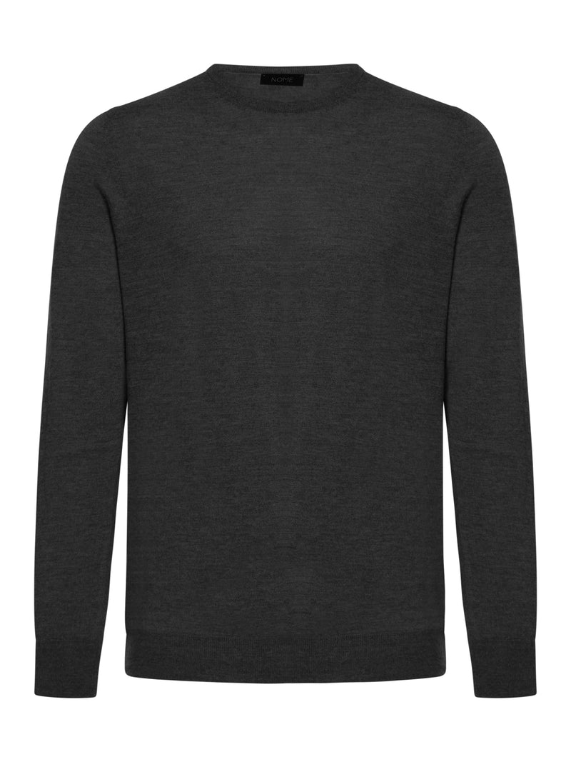 CREWNECK CASHMERE AND SILK SWEATER