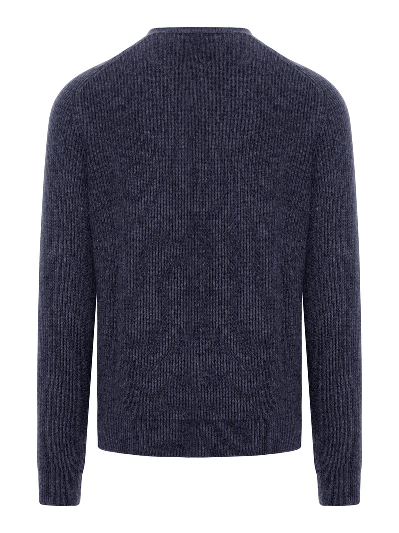 CREW NECK CASHMERE SWEATER