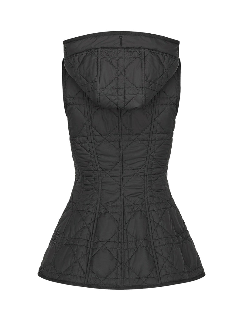 Check`n`Dior white and black wool