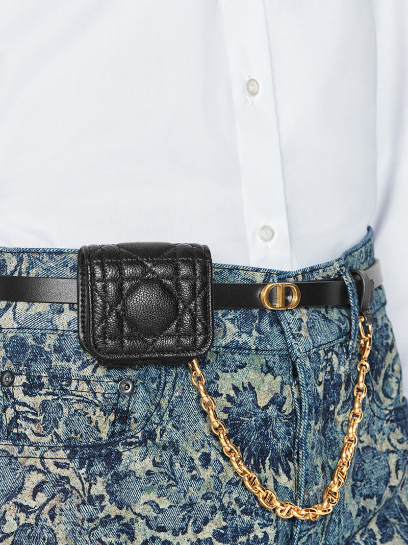 DIOR CARO BELT WITH REMOVABLE POUCH