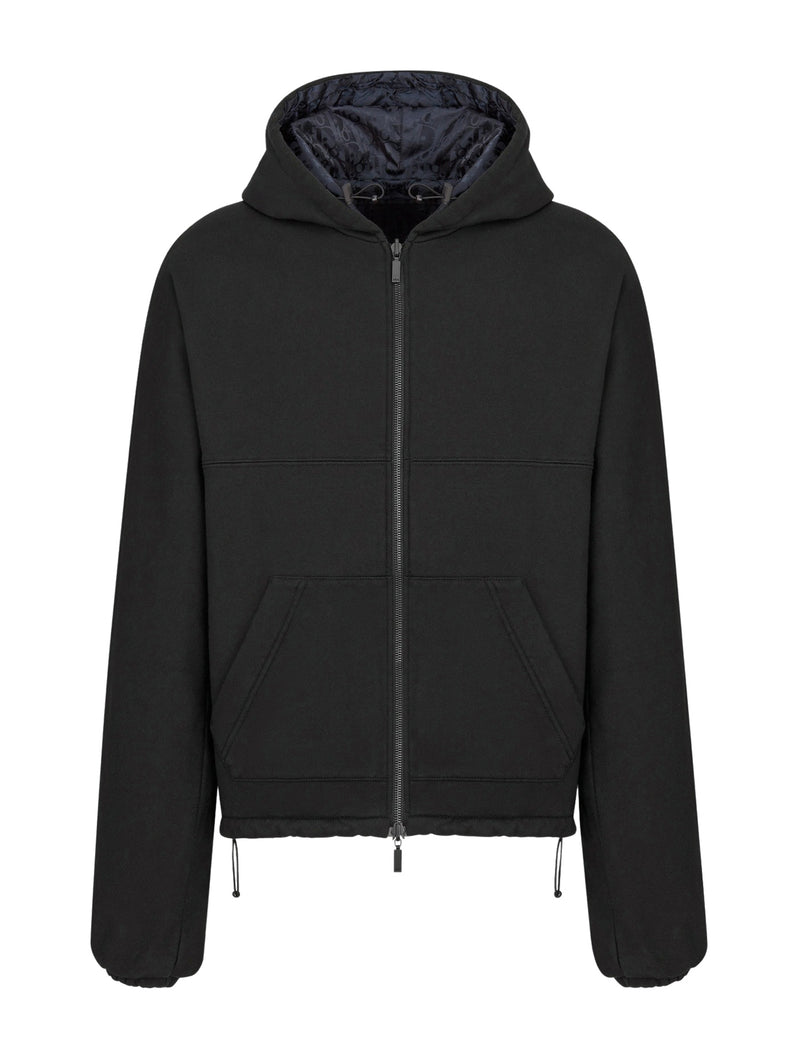CHRISTIAN DIOR COUTURE REVERSIBLE HOODED SPORTS JACKET