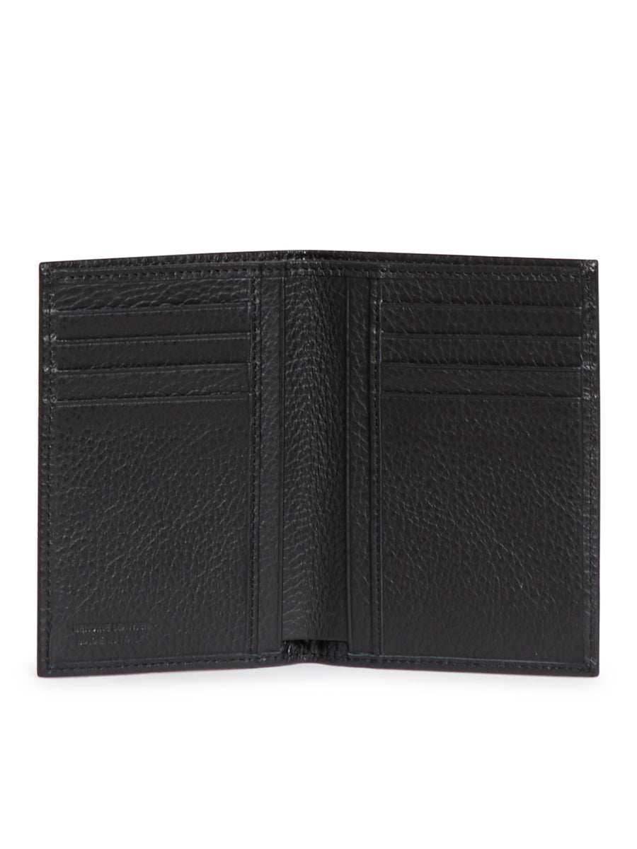 Black wallet for man, in calfskin – Kiton Europe