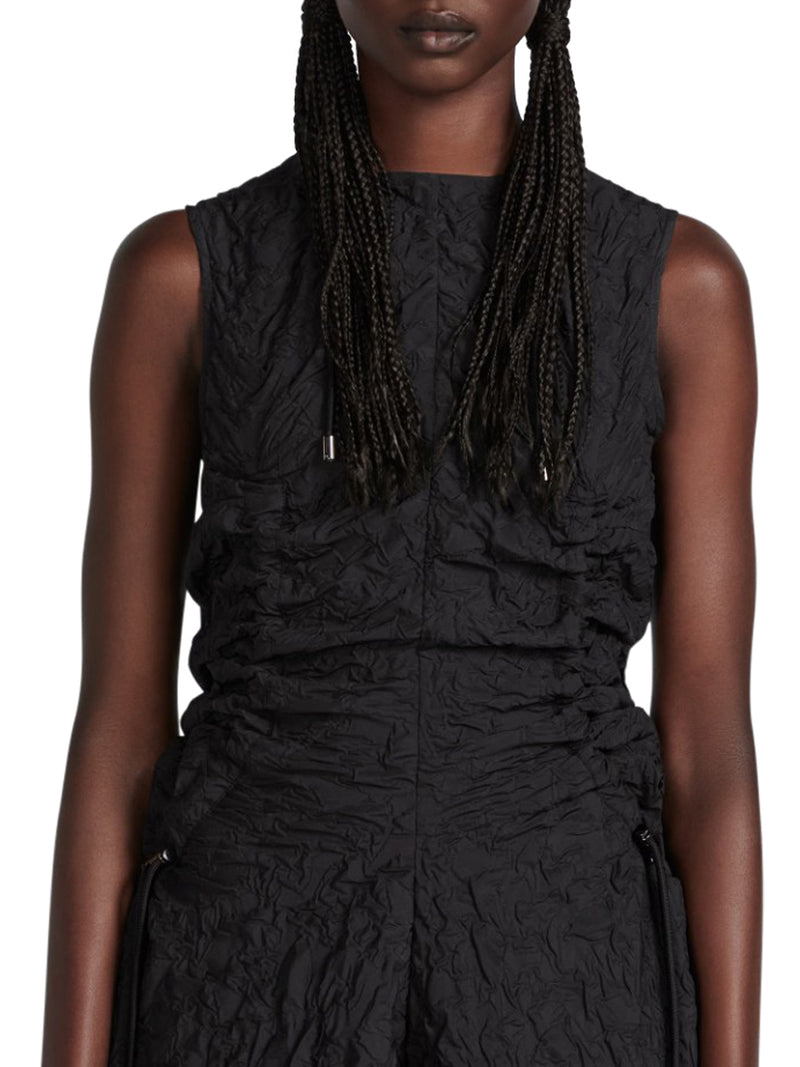 FLARED MIDI DRESS