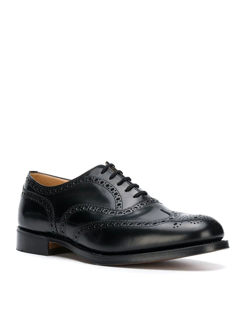 OXFORD BROGUE BURWOOD IN BRUSHED CALFSKIN
