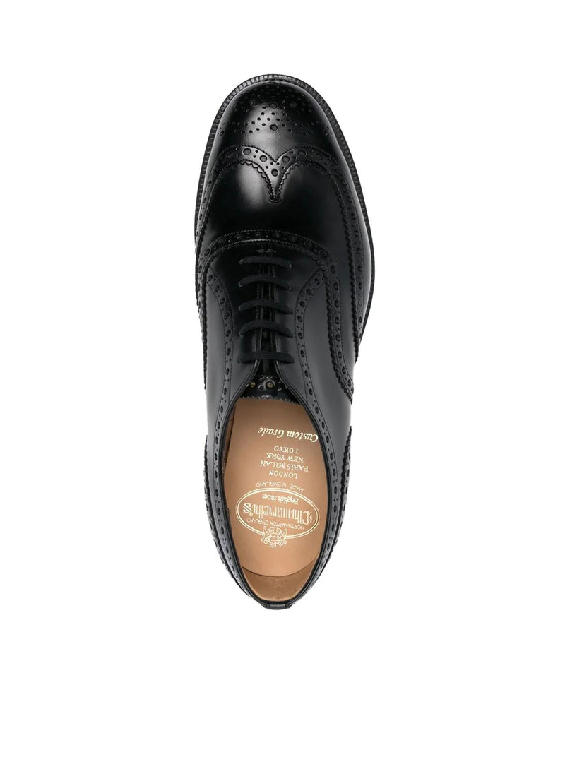 OXFORD BROGUE BURWOOD IN BRUSHED CALFSKIN