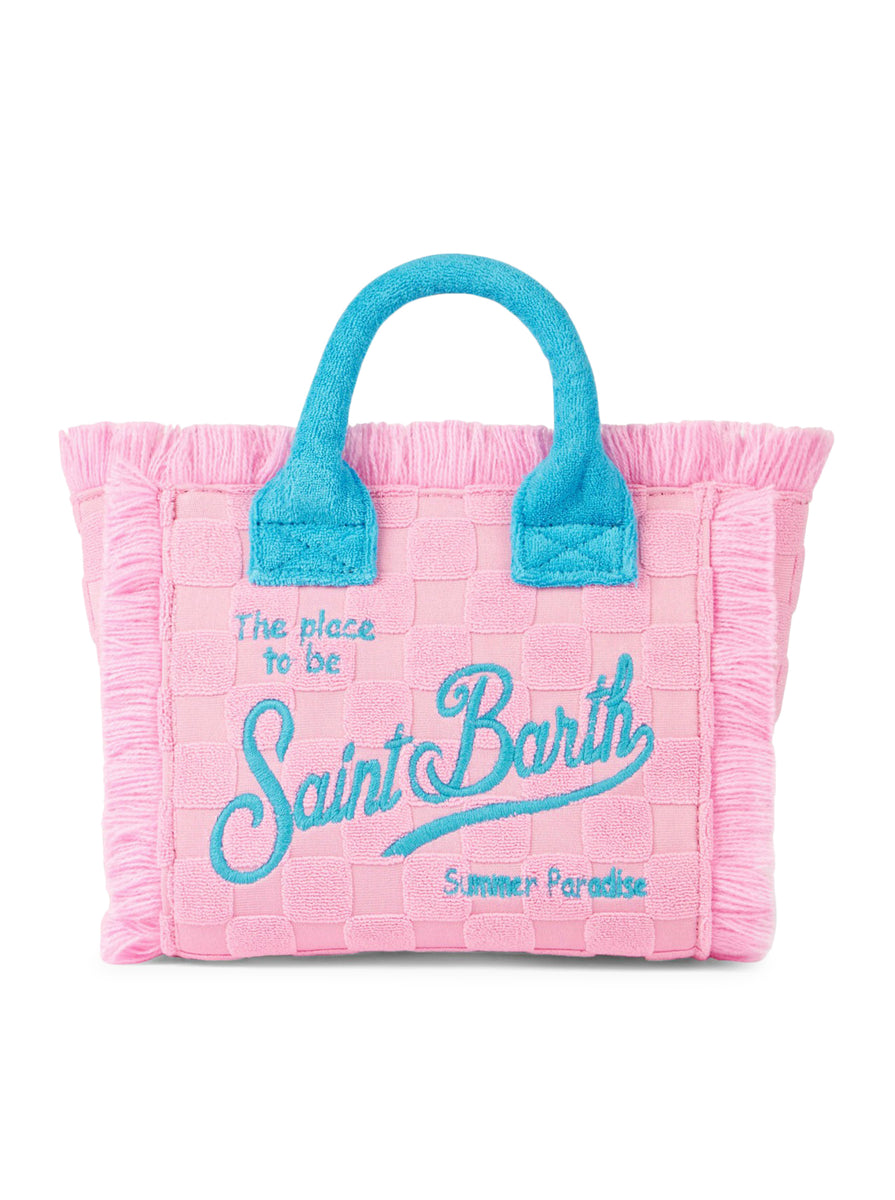 MC2 Saint Barth Phone Holder Pink Terry Bag