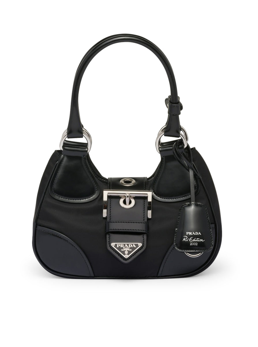 PRADA Re-nylon Core Tote Bag Black