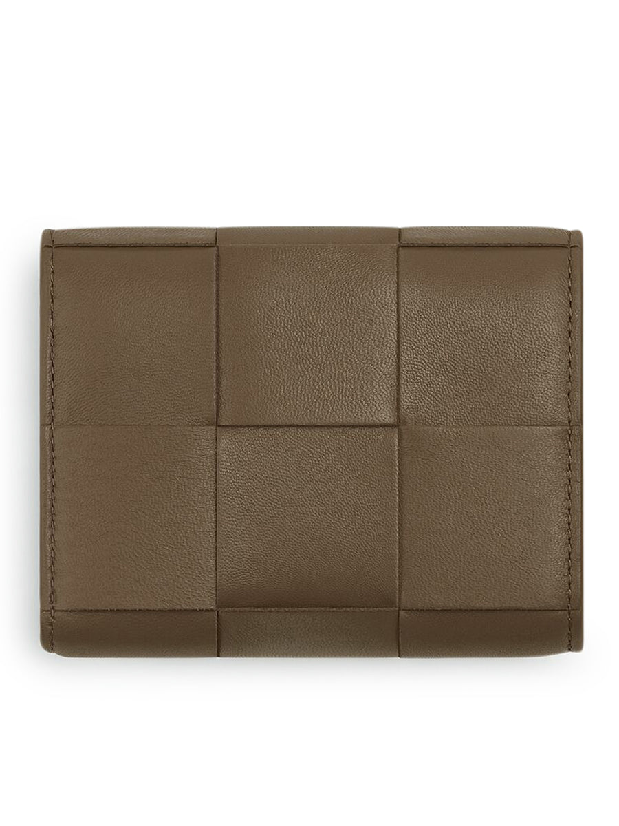 Bottega Veneta Leather Maxi Intrecciato Card Holder