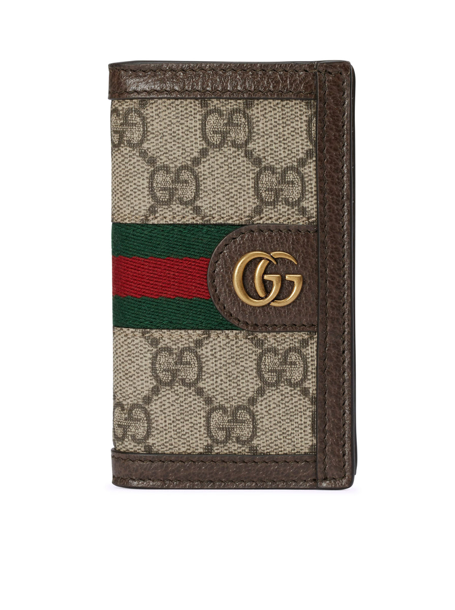 Gucci Italian Designer Brown Branded Fabric & Leather -  Sweden