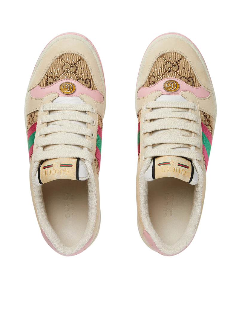 SCREENER SNEAKERS WITH CRYSTALS