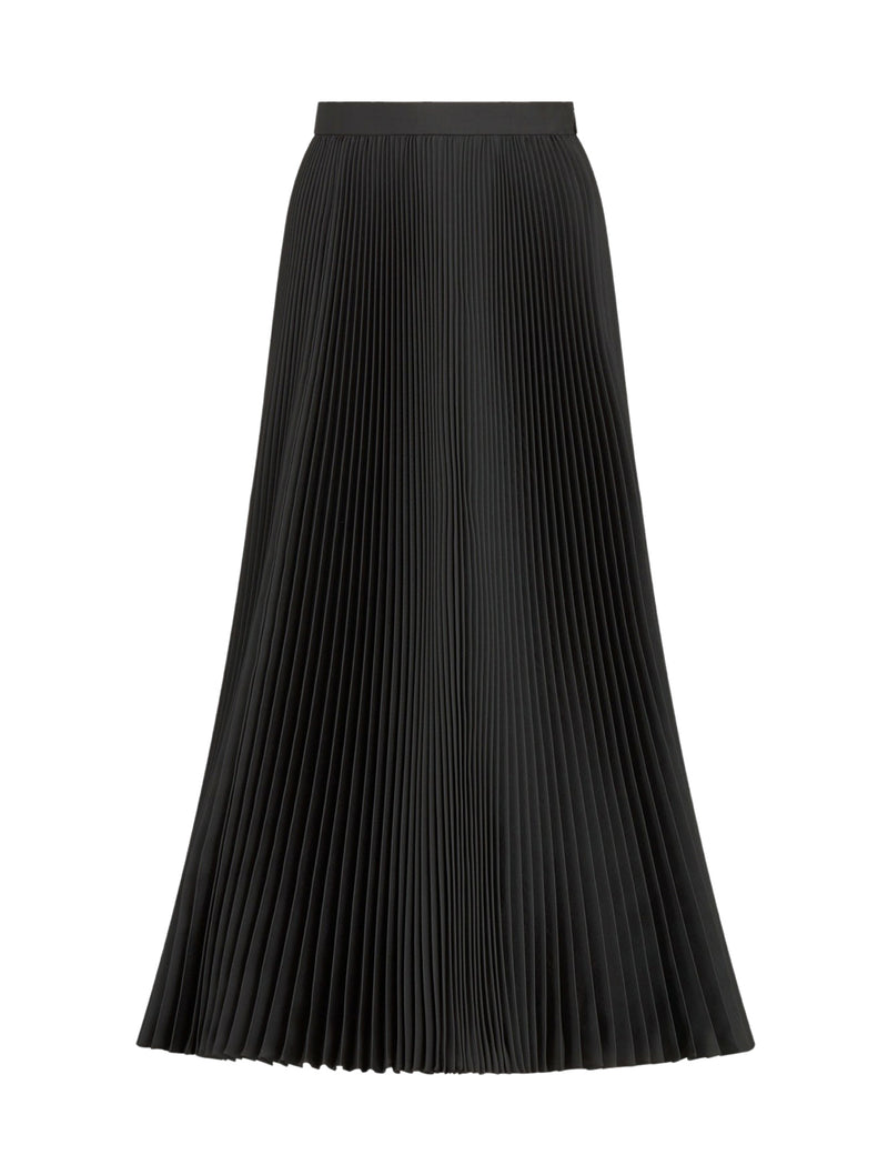 SKIRT PLISSE MOIRÃ