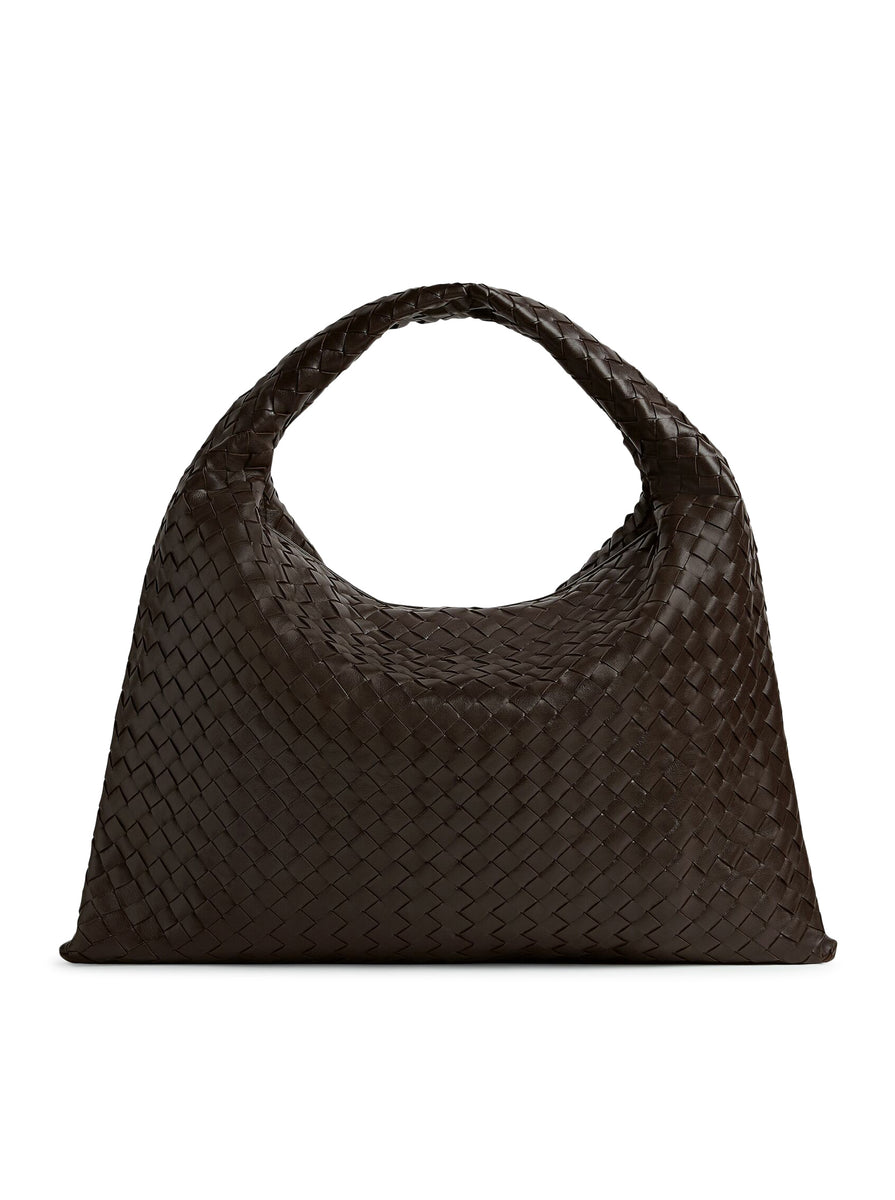 Buy Bottega Veneta Silver Large Pouch in Intrecciato Laminated Nappa for  WOMEN in Oman