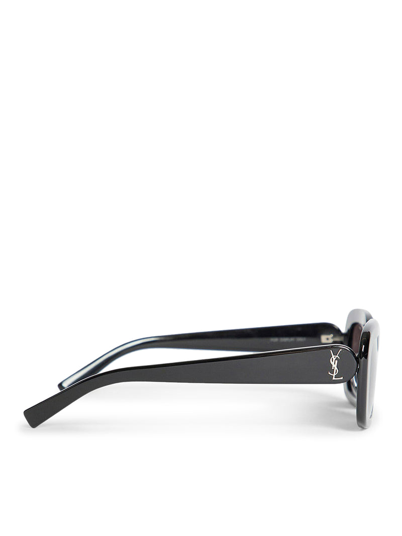 Saint laurent black sl m130 sunglasses