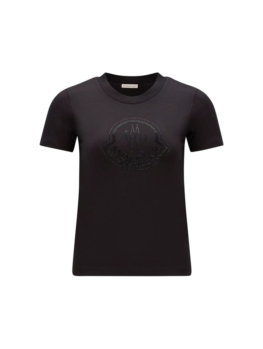 Moncler 'Large Logo' T-Shirt Black