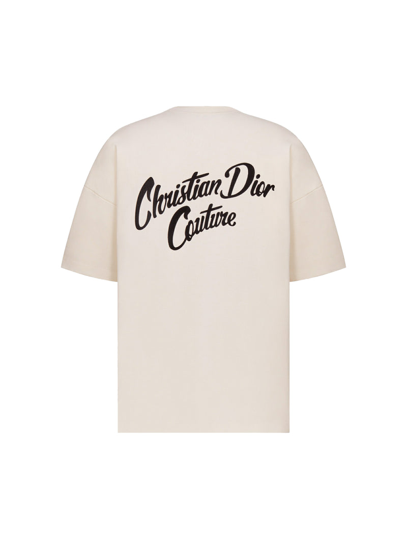 T-shirts Ecru cotton and silk jersey