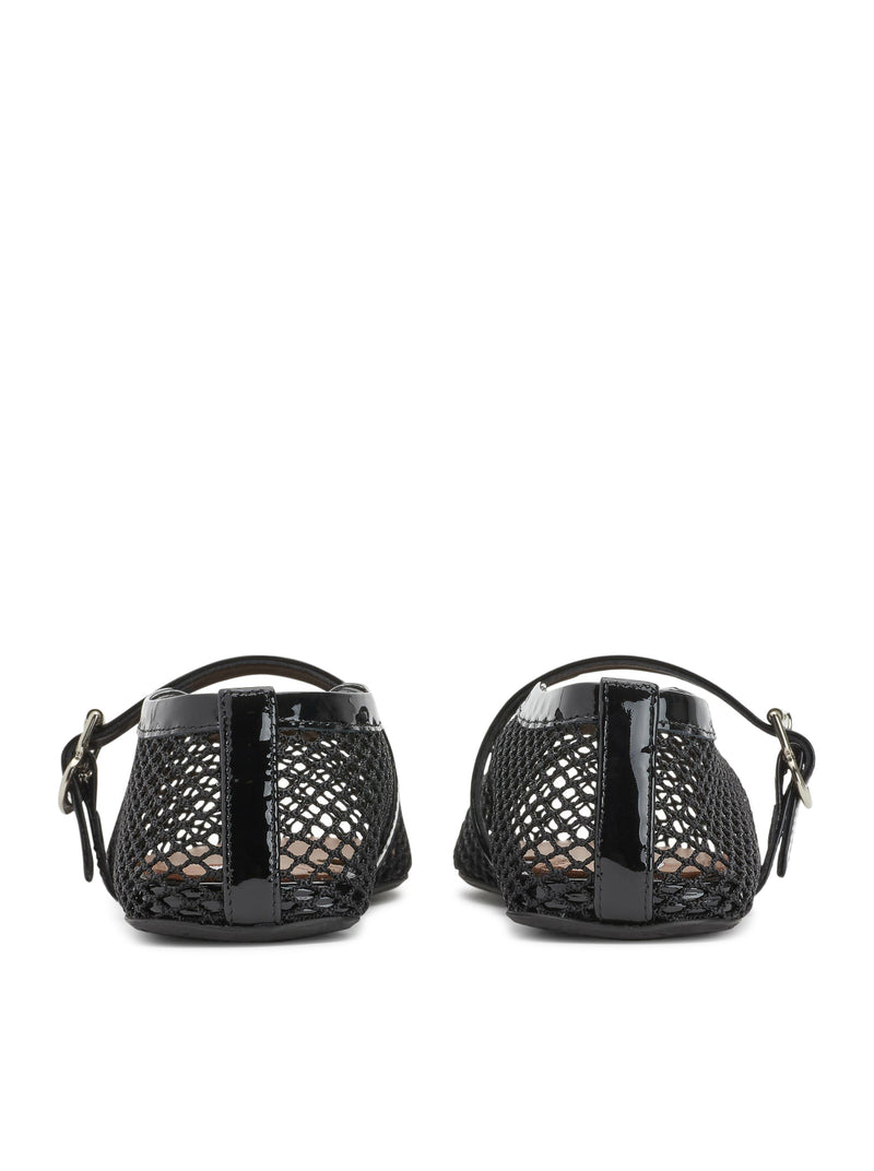 FLAT MESH BALLERINAS