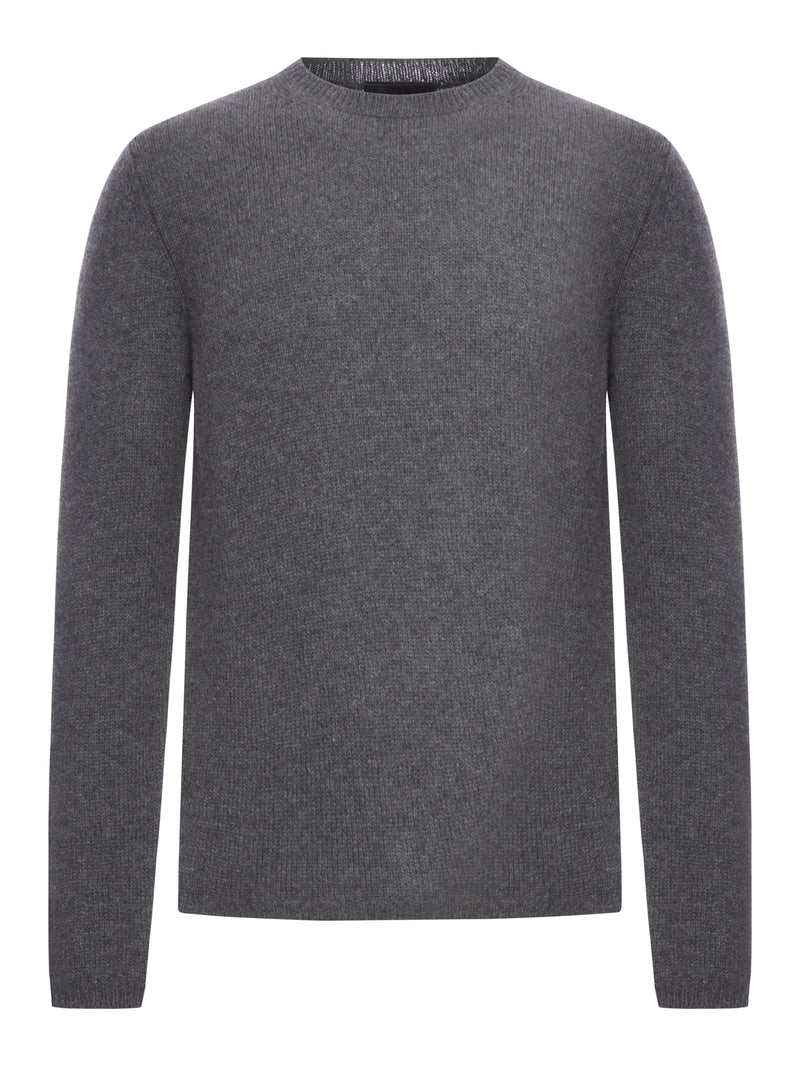 CREW NECK CASHMERE SWEATER