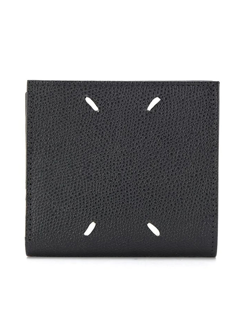 Wallet with four stitching points