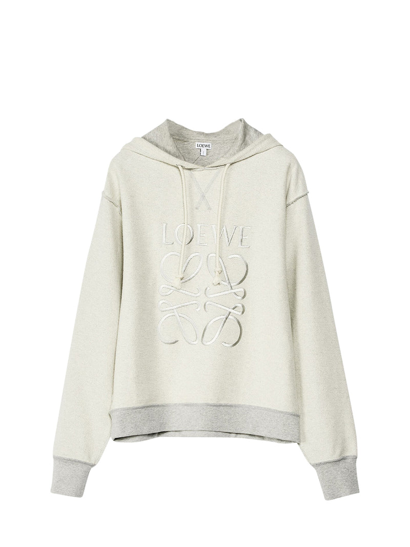 anagram embroidered hoodie