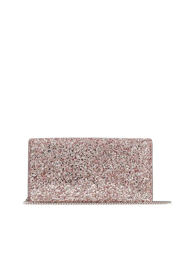 Emmie clutch with sequins