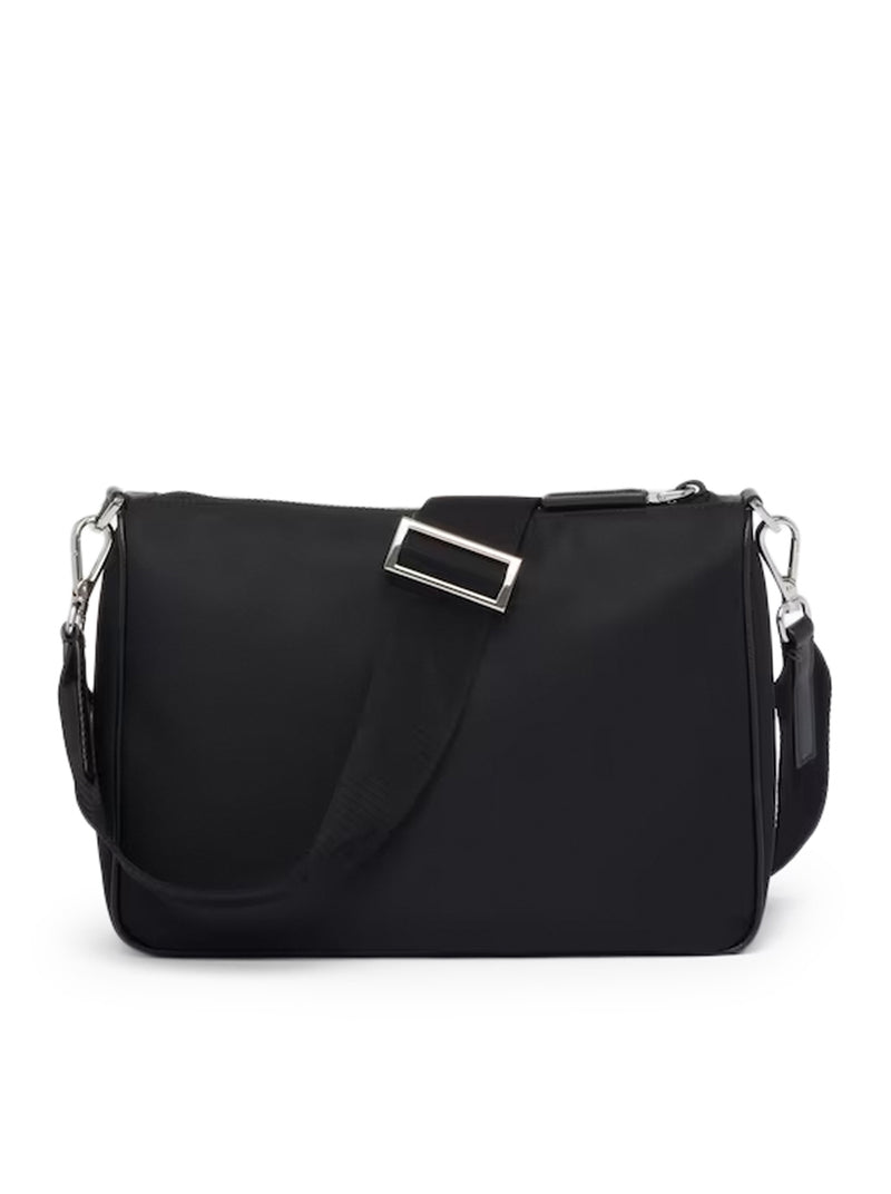 RE-NYLON AND SAFFIANO SHOULDER BAG