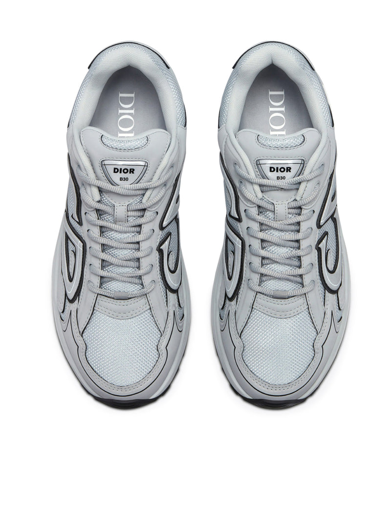 Mesh and gray Dior technical fabric