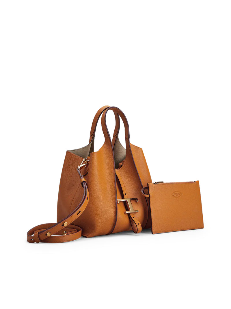 TIMELESS SHOPPING BAG IN LEATHER MINI
