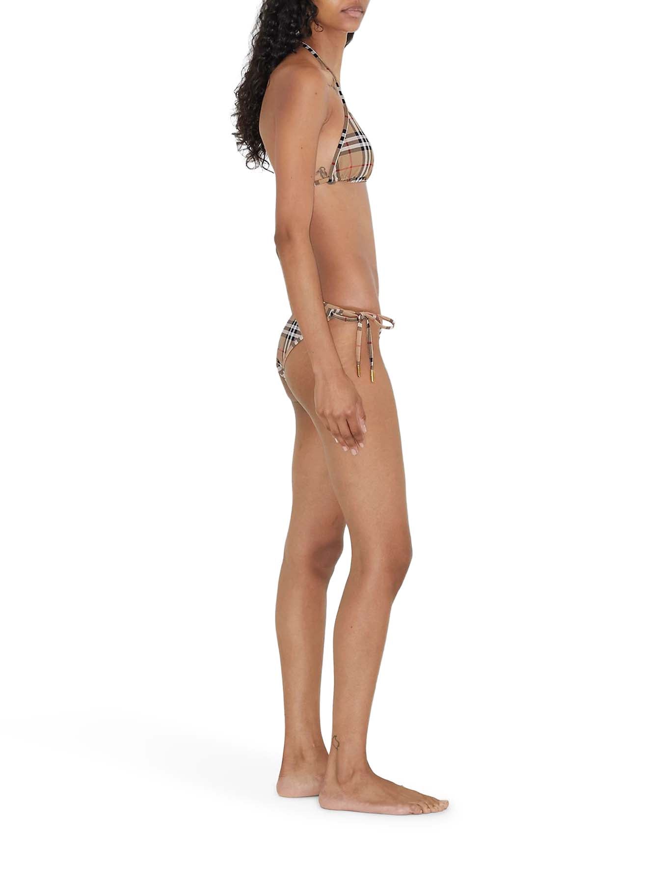 VINTAGE CHECK TRIANGLE BIKINI – Suit Negozi Row