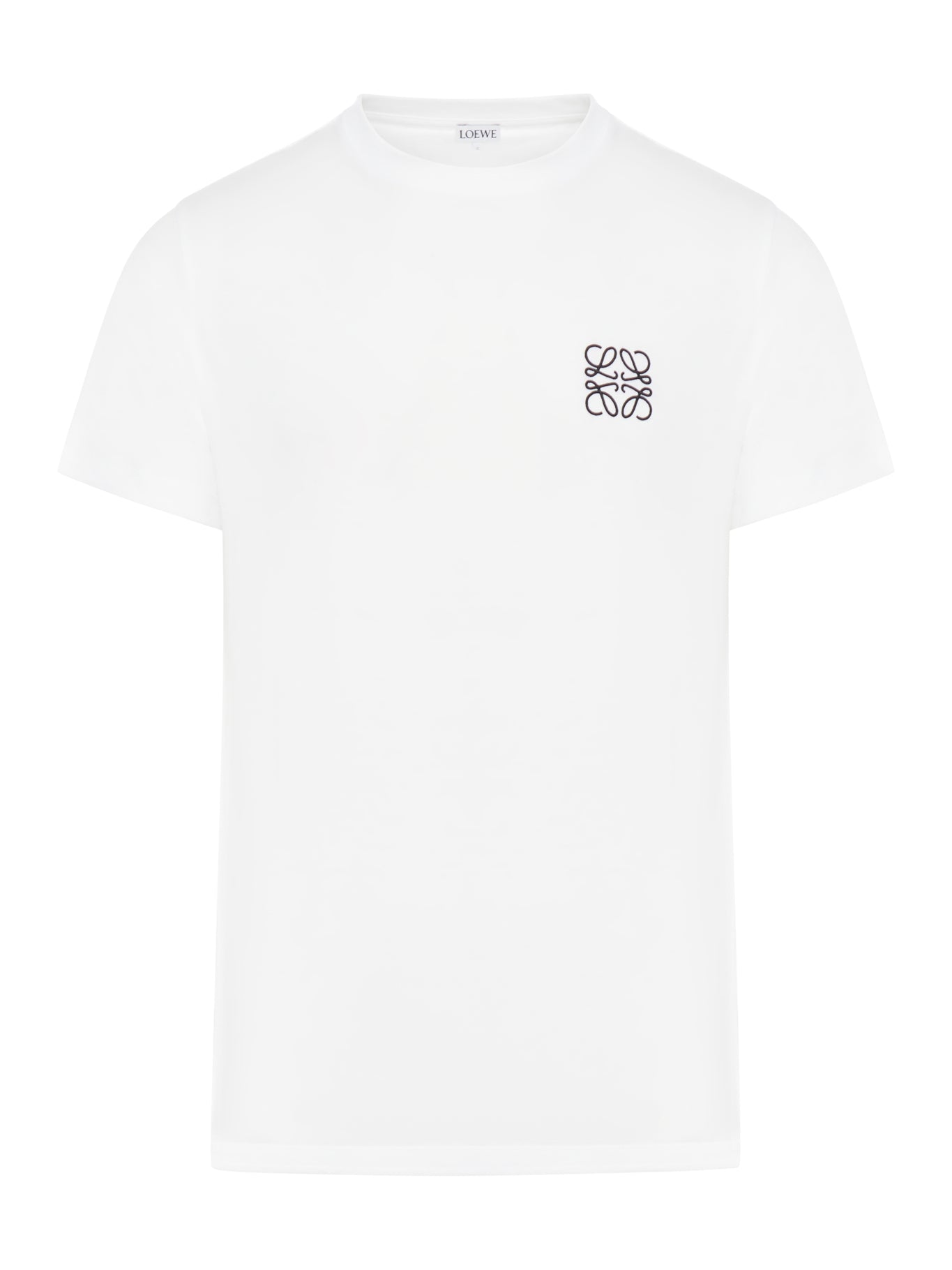 REGULAR FIT COTTON T-SHIRT WITH ANAGRAM