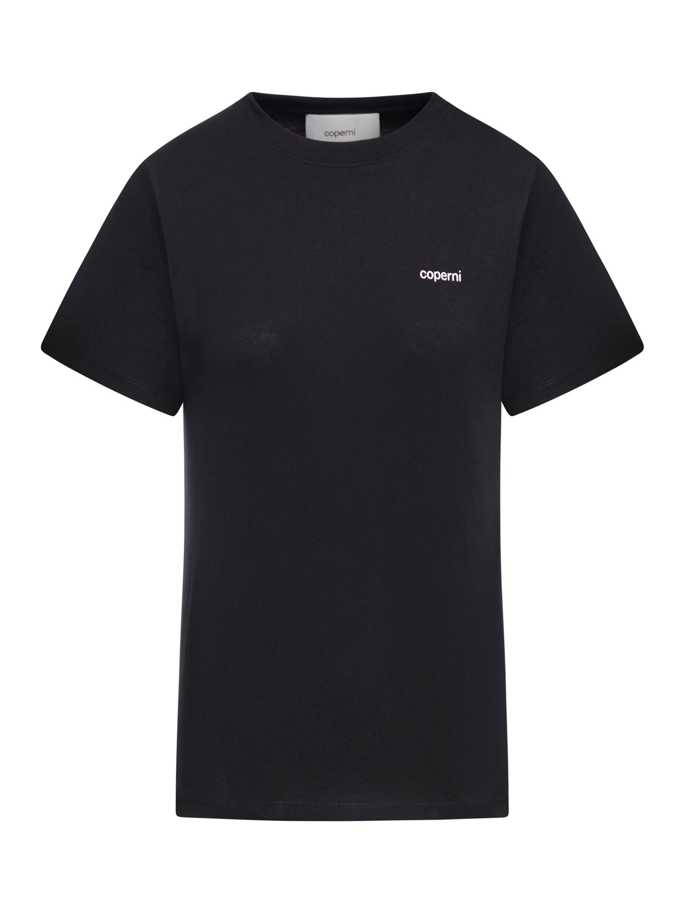 BOXY FIT COTTON T-SHIRT WITH LOGO