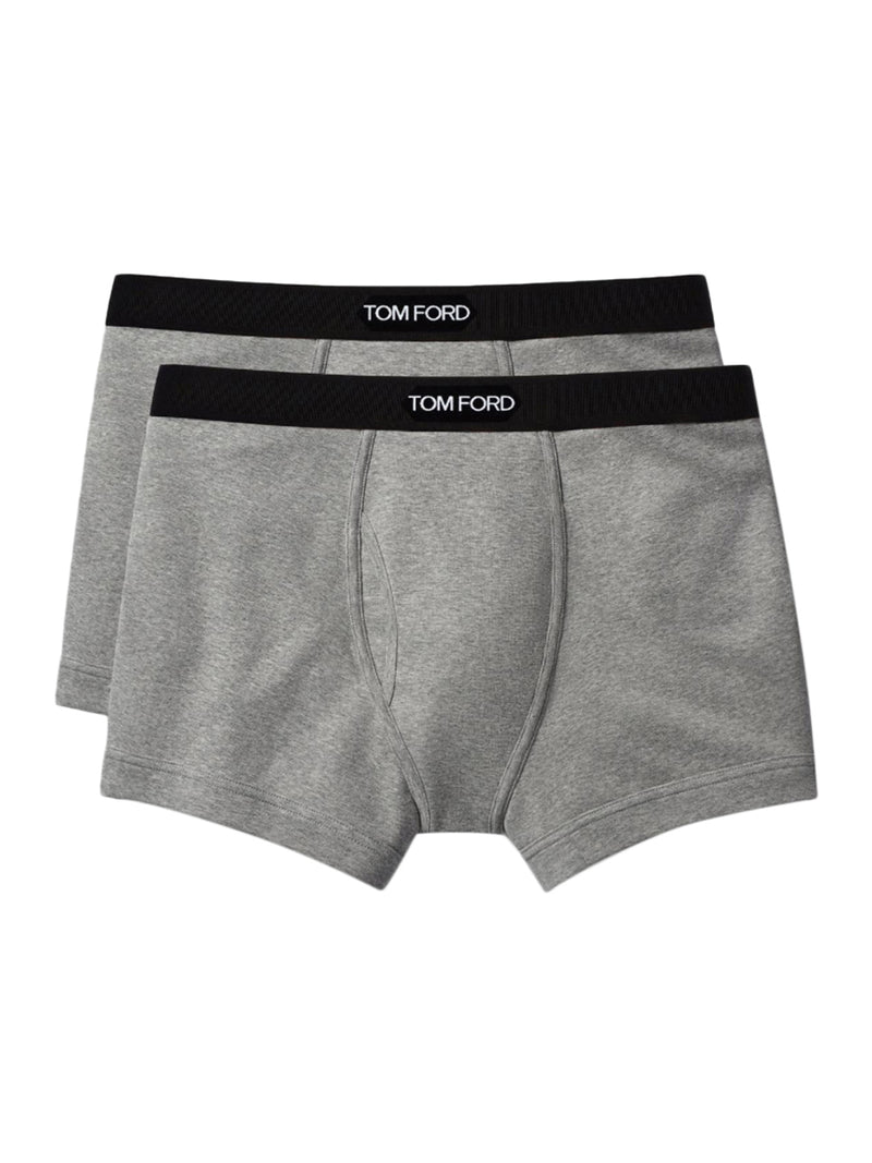 COTTON BOXER BRIEFS TWO PACK