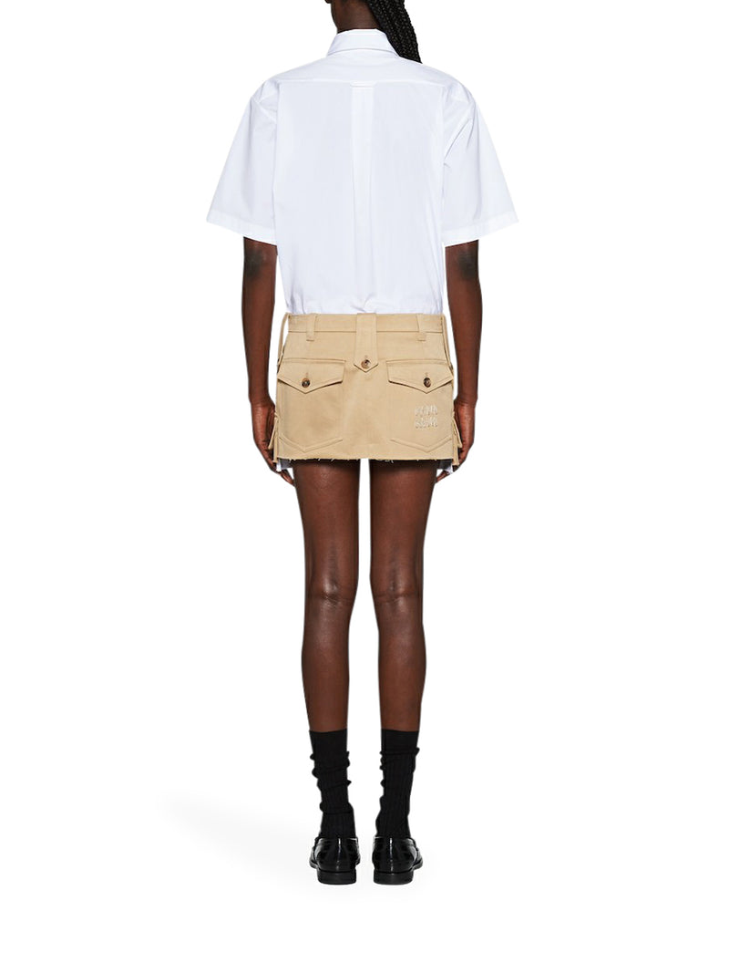 Chino skirt