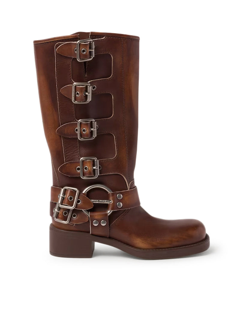LEATHER BOOTS