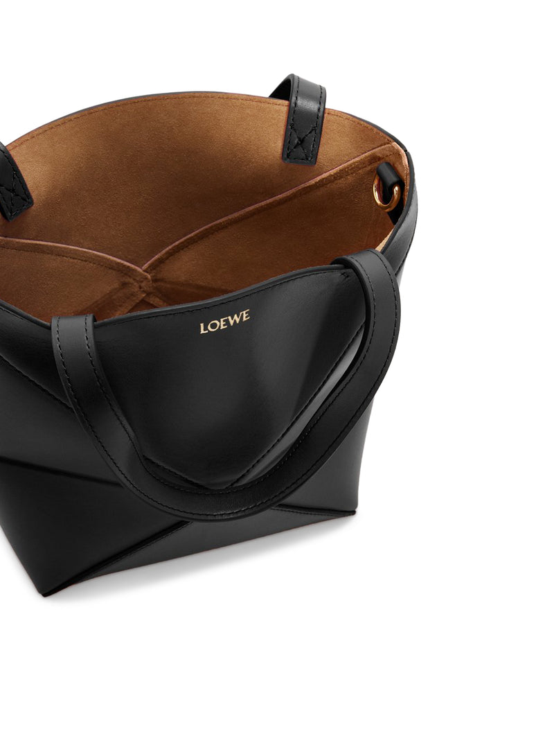 PUZZLE FOLD TOTE BAG IN POLISHED CALFSKIN – Suit Negozi Row PUZZLE FOLD TOTE BAG IN POLISHED CALFSKIN – Suit Negozi Row