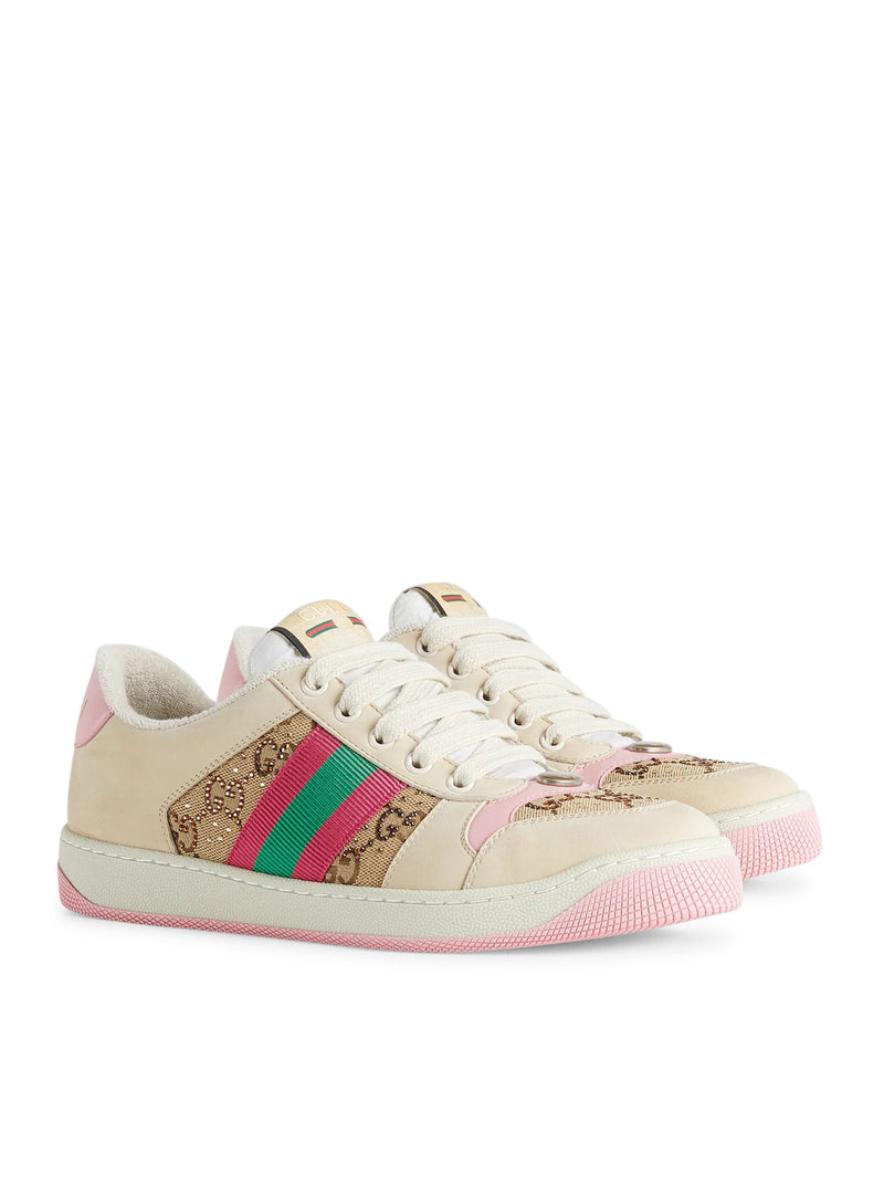 SCREENER SNEAKERS WITH CRYSTALS