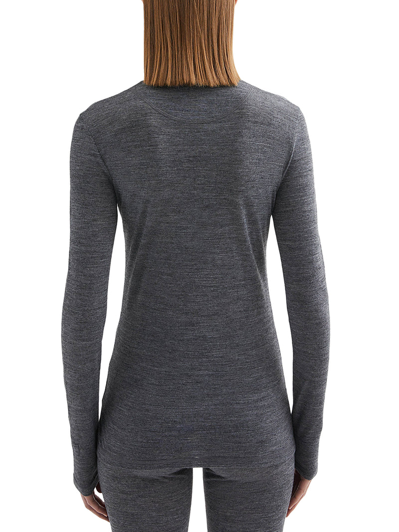 LONG-SLEEVED TOP WITH FUNNEL NECKLINE