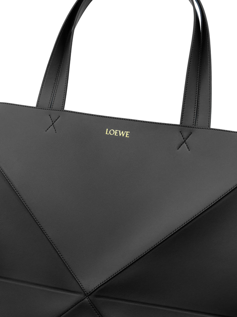 PUZZLE FOLD TOTE XL BAG IN POLISHED CALFSKIN